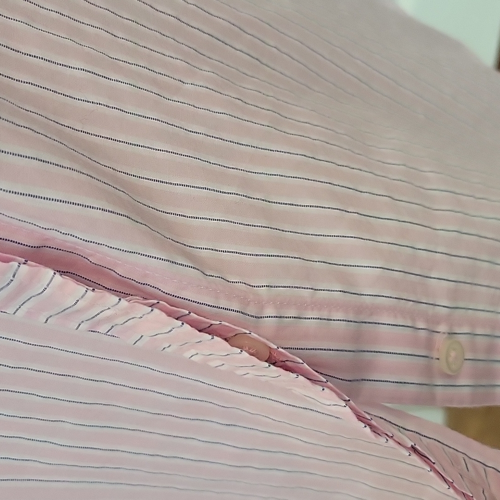 Oxford Style Button Down With Ruffle Front By The… - image 5